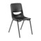 Emma and Oliver Jacobs Stackable Flex Comfort Classroom Chair with Ergonomic Flex Back and Heavy-Duty, Powder-Coated Steel Frame